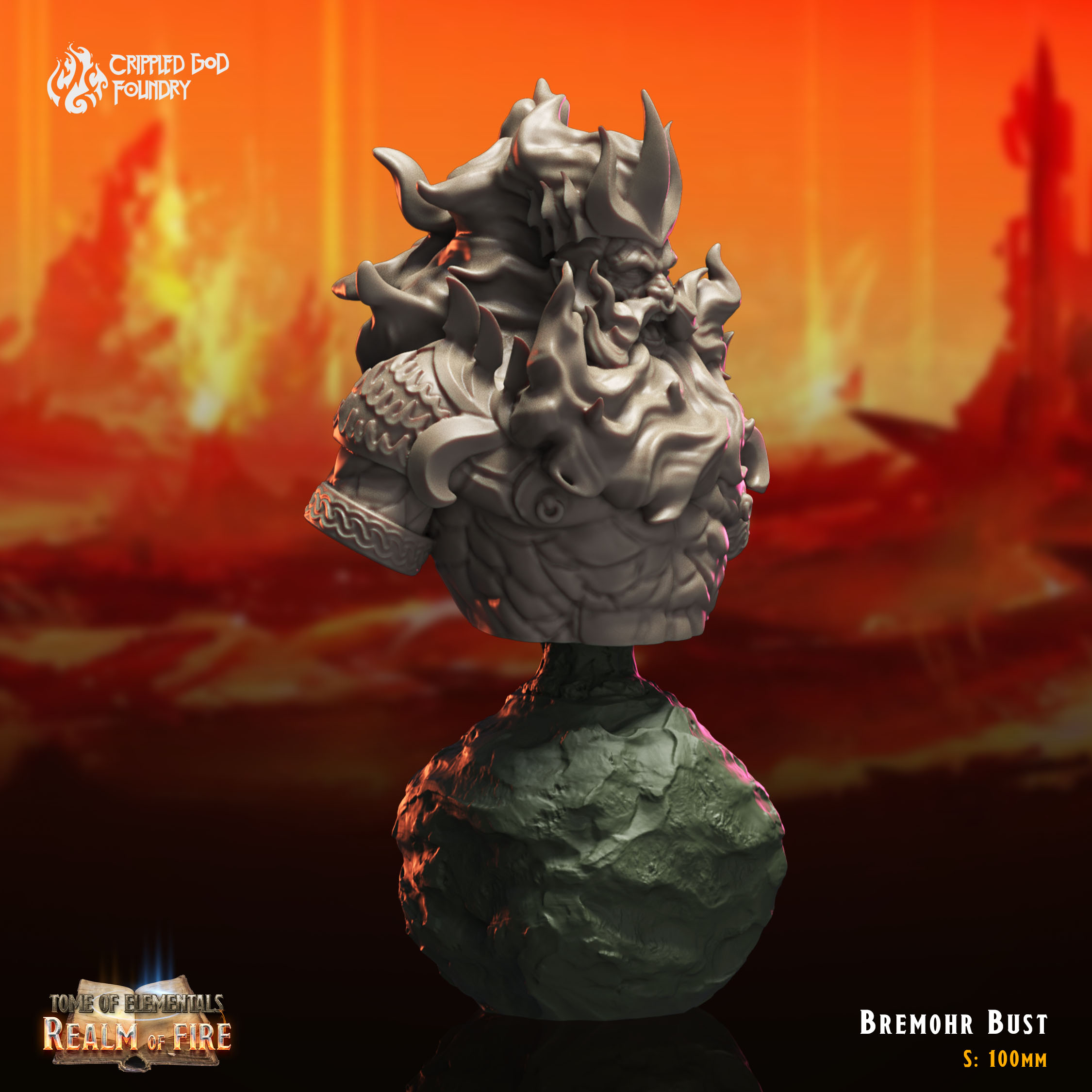 Bremohr the Eternal Flame, Bust